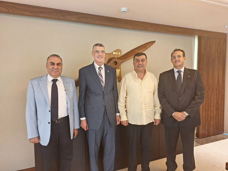 RHU visits the Chairman and Director General of Middle East Airlines