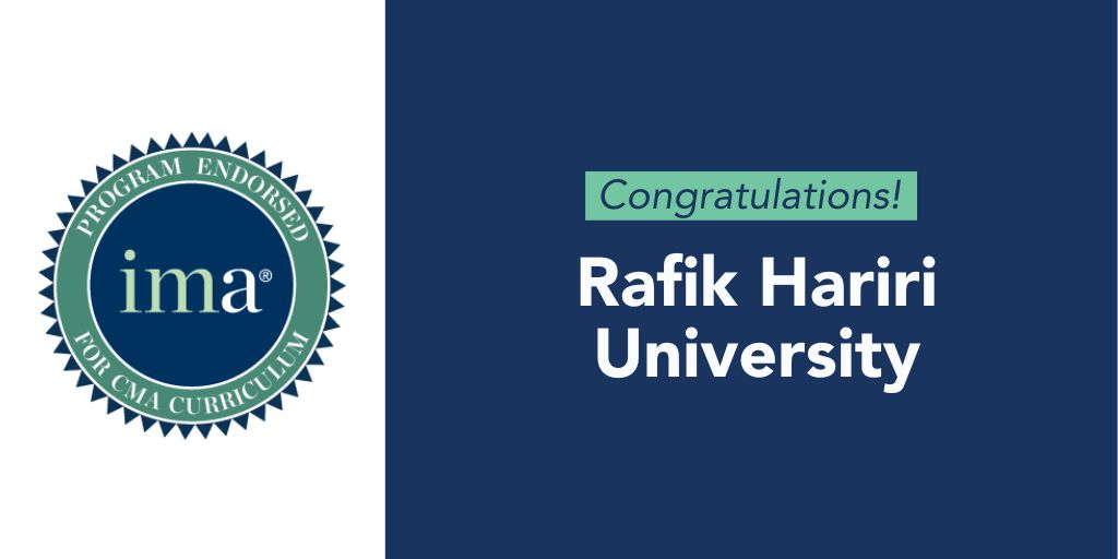 RHU IMA Higher Education Endorsement